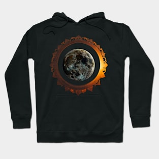 Jut eclipse Solar eclipse black Hoodie